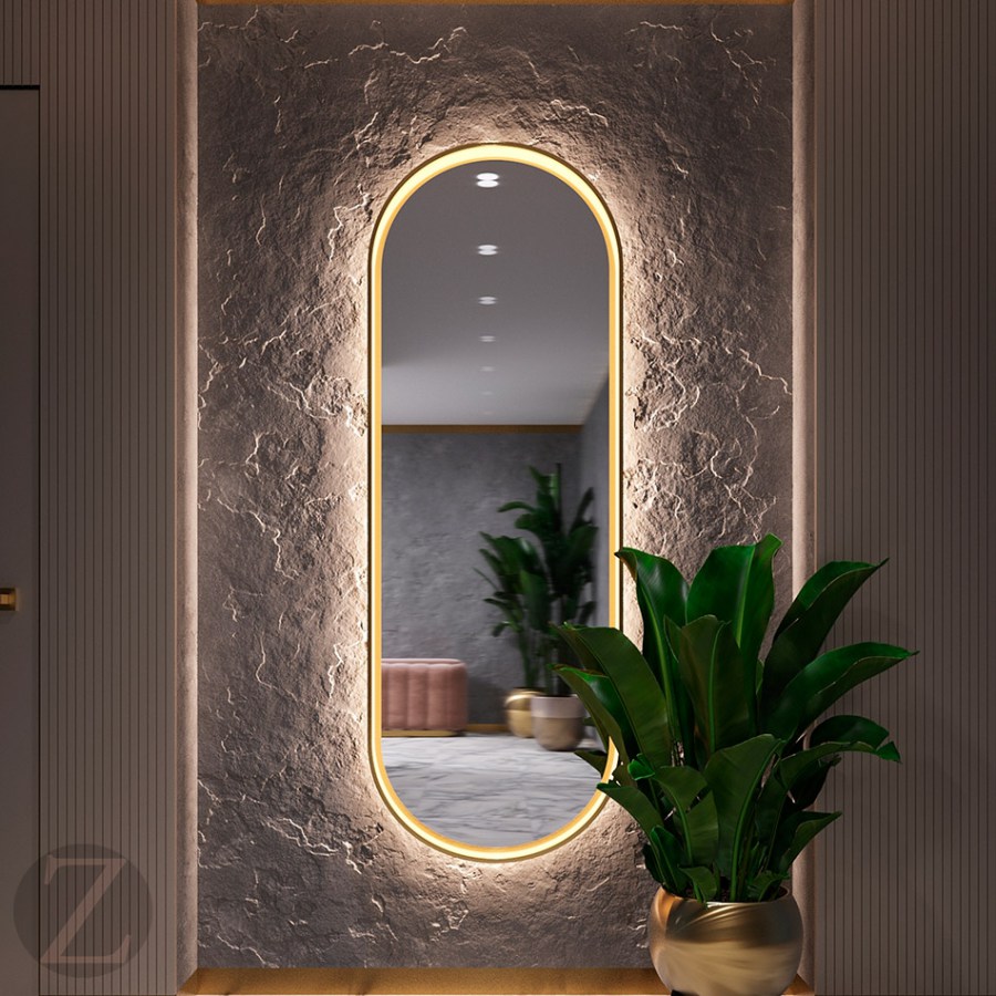  Зеркало овальное Iva Drom 1600*600mm