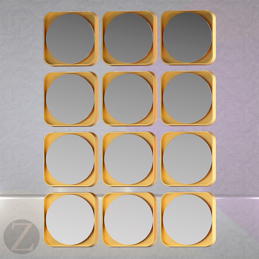 Зеркальное панно Marta Retta I 1000*1200mm