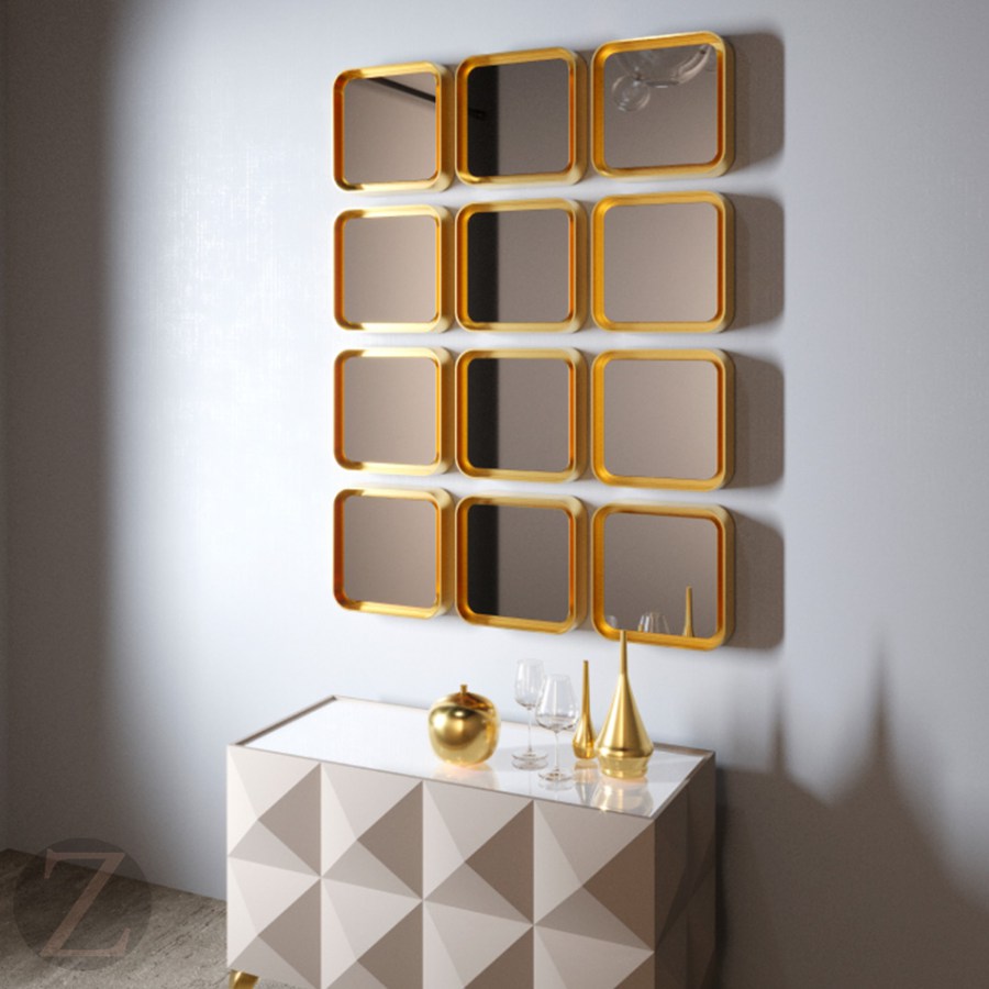 Зеркальное панно Marta Retta 1000*1200mm