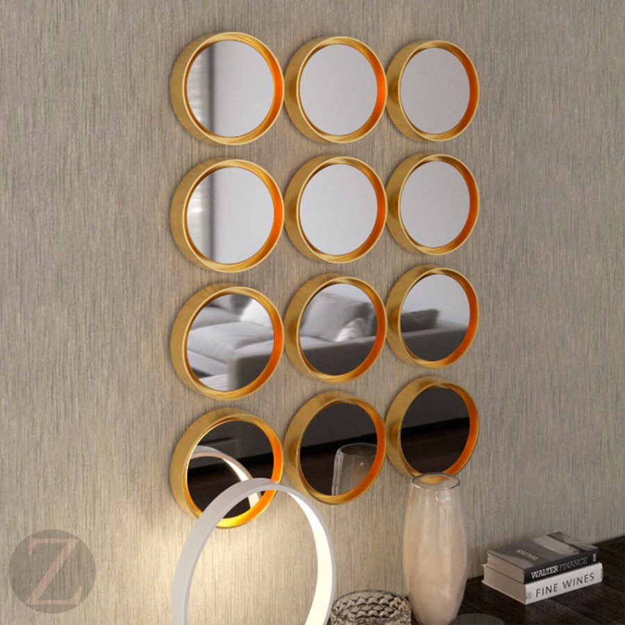 Зеркальное панно Ring Nimbus II 1000*1200mm