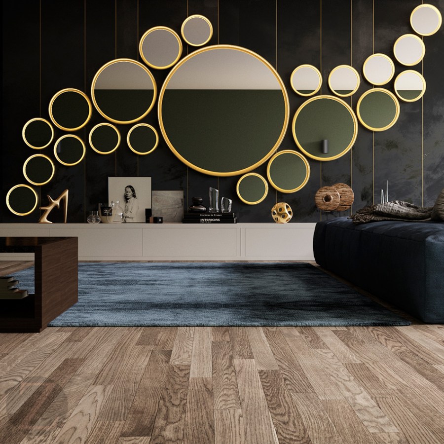 Зеркальное панно Ring Nimbus 2000*4000mm